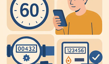 Как за 1 минуту снять показания счетчика: инструкция для занятых